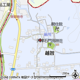 奈良県高市郡高取町越智90周辺の地図