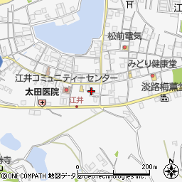 兵庫県淡路市江井2853-1周辺の地図