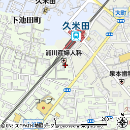 大阪府岸和田市小松里町461周辺の地図