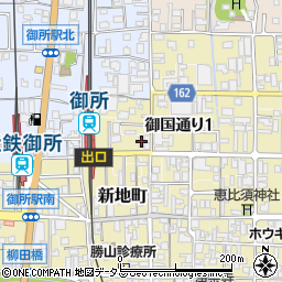 奈良県御所市158周辺の地図