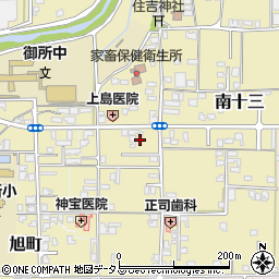 奈良県御所市698周辺の地図