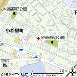 大阪府岸和田市小松里町2271周辺の地図
