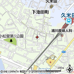 大阪府岸和田市小松里町477周辺の地図