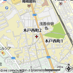 カーコンビニ倶楽部河内長野中央店周辺の地図