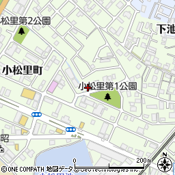 大阪府岸和田市小松里町2254周辺の地図