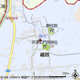 奈良県高市郡高取町越智93周辺の地図