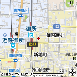 奈良県御所市159周辺の地図