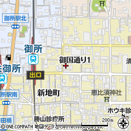 奈良県御所市131周辺の地図