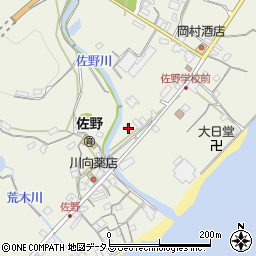 兵庫県淡路市佐野952周辺の地図