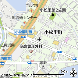 大阪府岸和田市小松里町2320周辺の地図