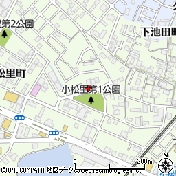 大阪府岸和田市小松里町2251周辺の地図