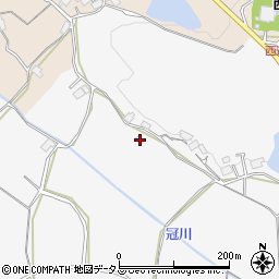 広島県東広島市志和町冠1079周辺の地図