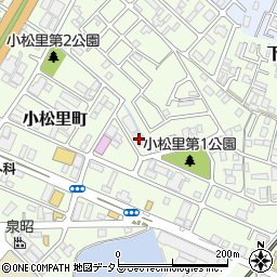 大阪府岸和田市小松里町2272周辺の地図