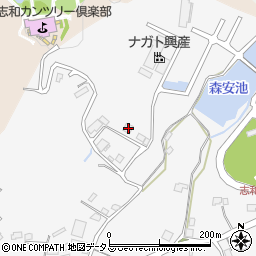 広島県東広島市志和町冠181周辺の地図