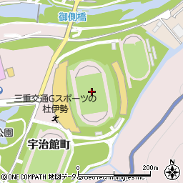 三重交通Ｇスポーツの杜伊勢（三重県営総合競技場）周辺の地図