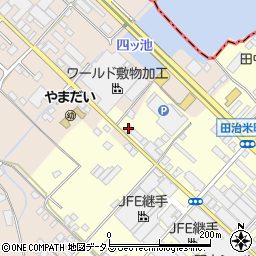 近畿中央ヤクルト販売株式会社久米田センター周辺の地図