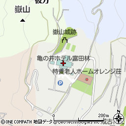 亀の井ホテル富田林周辺の地図