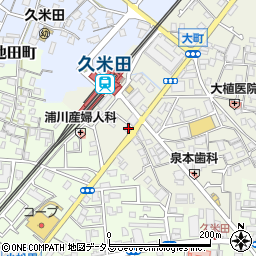 瓢箪寿司周辺の地図