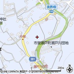 広島県福山市瀬戸町地頭分周辺の地図