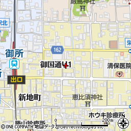 奈良県御所市ＪＲ御所駅前通り134周辺の地図