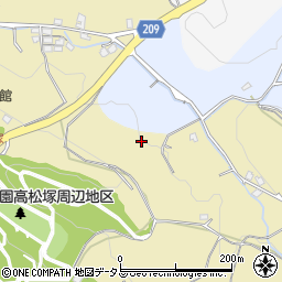 奈良県明日香村（高市郡）平田周辺の地図