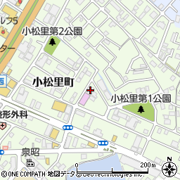 大阪府岸和田市小松里町2276周辺の地図