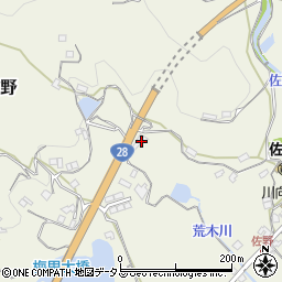 兵庫県淡路市佐野1476周辺の地図