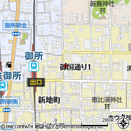 奈良県御所市132周辺の地図