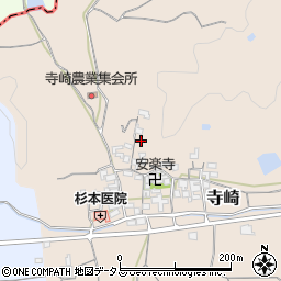 奈良県高市郡高取町寺崎816周辺の地図