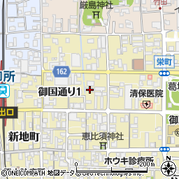奈良県御所市83周辺の地図