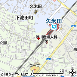 大阪府岸和田市小松里町460周辺の地図