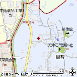 奈良県高市郡高取町越智105周辺の地図