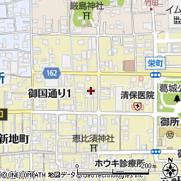 奈良県御所市ＪＲ御所駅前通り84周辺の地図