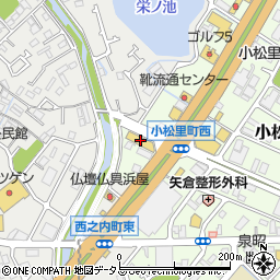 大阪府岸和田市小松里町2530周辺の地図