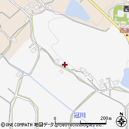 広島県東広島市志和町冠1113周辺の地図