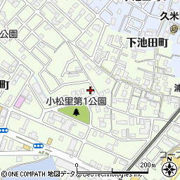 大阪府岸和田市小松里町2248周辺の地図