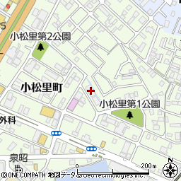 大阪府岸和田市小松里町2274周辺の地図