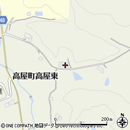 広島県東広島市高屋町高屋東1765周辺の地図