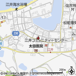 江井郵便局 ＡＴＭ周辺の地図