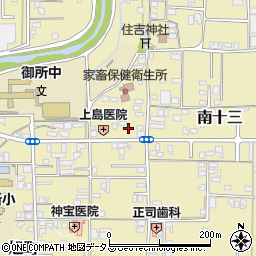 奈良県御所市694周辺の地図