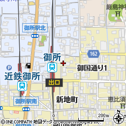 奈良県御所市153周辺の地図