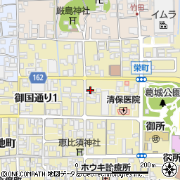 奈良県御所市82周辺の地図