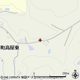 広島県東広島市高屋町高屋東1700周辺の地図