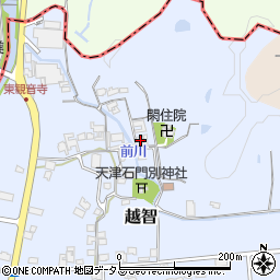 奈良県高市郡高取町越智205周辺の地図