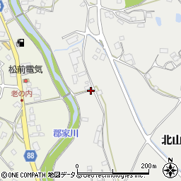 兵庫県淡路市北山115周辺の地図