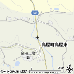 広島県東広島市高屋町高屋東1712周辺の地図