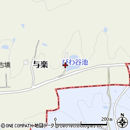 奈良県高市郡高取町与楽835周辺の地図