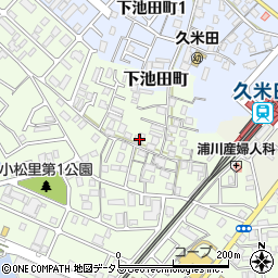 大阪府岸和田市小松里町436周辺の地図