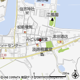 兵庫県淡路市江井3052周辺の地図