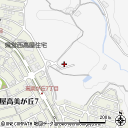 広島県東広島市高屋町高屋堀3012周辺の地図